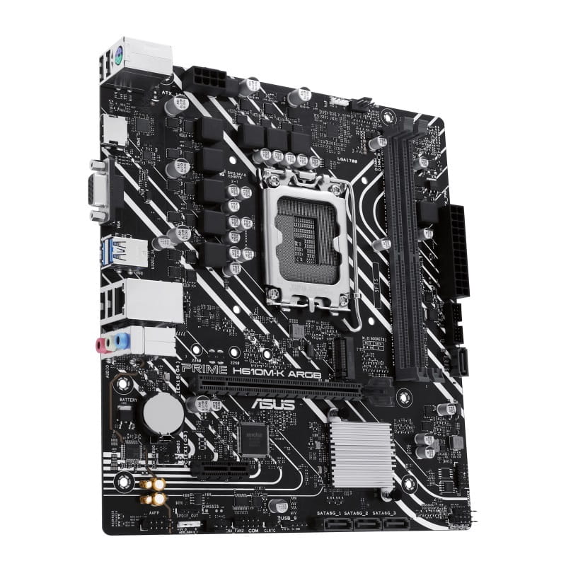 Материнская плата Asus Prime H610M-K ARGB Socket 1700