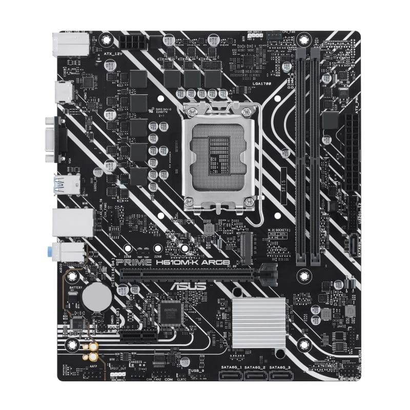 Материнская плата Asus Prime H610M-K ARGB Socket 1700