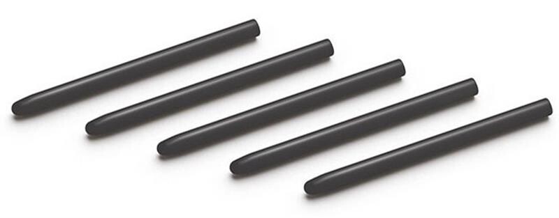 Набор стандартных наконечников Wacom для Intuos/Intuos4/5/PRO черные, 5 шт