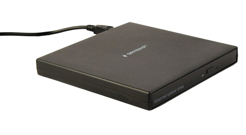 Внешний Gembird DVD-USB-04 DVD-привод, USB 2.0