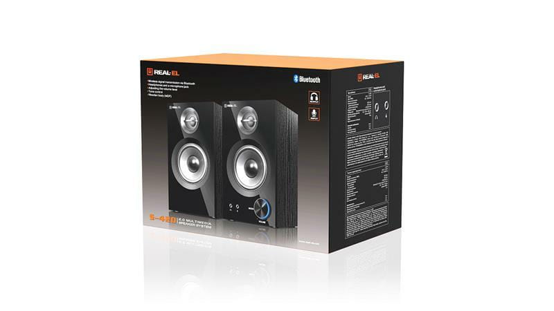 Акустическая система REAL-EL S-420 Black