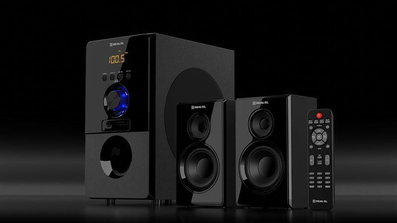 Акустическая система REAL-EL M-555 Black