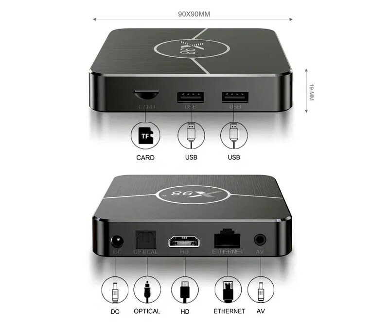 Smart-приставка X98 Plus 4/32