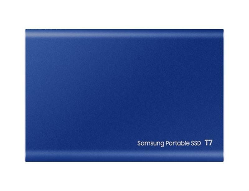 Накопичувач зовнішній SSD 2TB Samsung T7 Indigo Blue (MU-PC2T0H/WW)