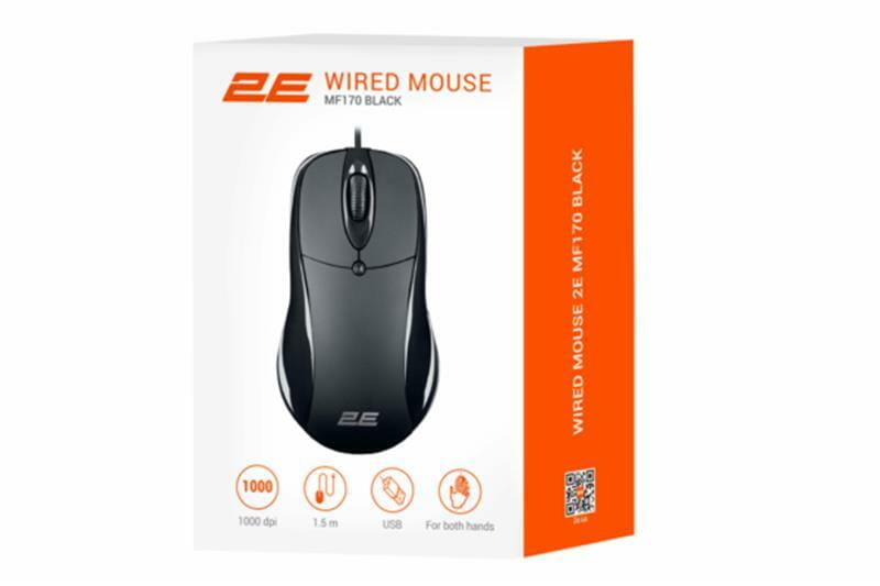 Миша 2E MF170 USB Black (2E-MF170UB)