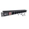 Фото - Блок розеток EServer 1U 19" (WT-2261A-GER-8WAY-WO) 8 розеток, Black | click.ua