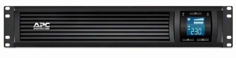 ИБП APC Smart-UPS C RM 2000VA LCD, Lin.int., 6 x IEC, RJ-45, USB, LCD, металл (SMC2000I-2U)