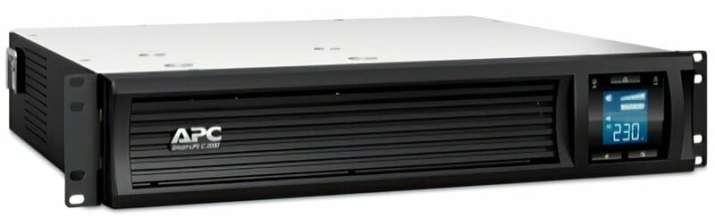ИБП APC Smart-UPS C RM 2000VA LCD, Lin.int., 6 x IEC, RJ-45, USB, LCD, металл (SMC2000I-2U)