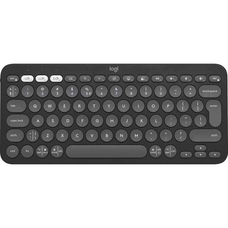 Клавиатура беспроводная Logitech Pebble Keys 2 K380s Graphite (920-011851)