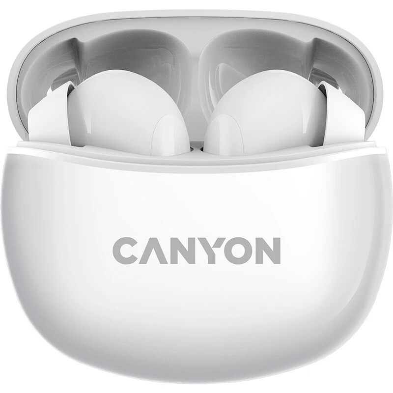 Bluetooth-гарнитура Canyon TWS-5 White (CNS-TWS5W)