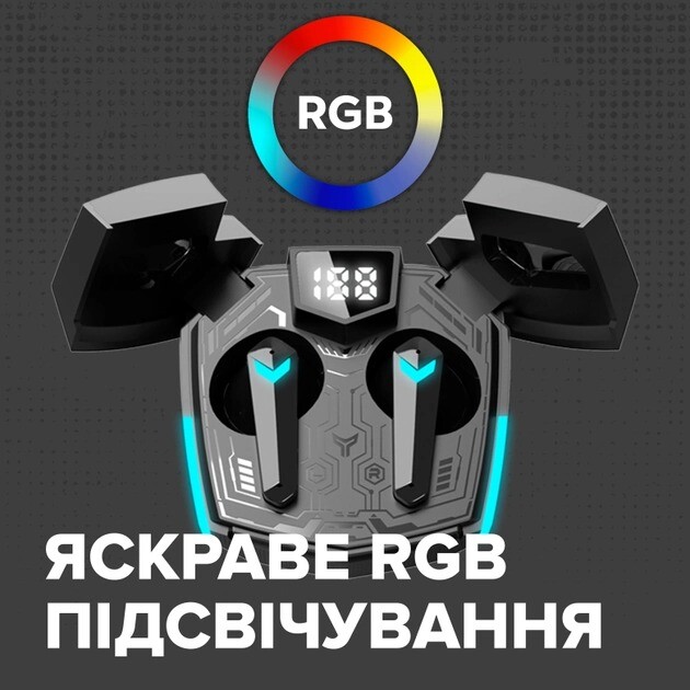 Bluetooth-гарнитура Canyon Doublebee GTWS-2 Gaming Yellow (CND-GTWS2Y)