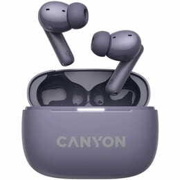 Bluetooth-гарнитура Canyon OnGo TWS-10 ANC ENC Purple (CNS-TWS10PL)