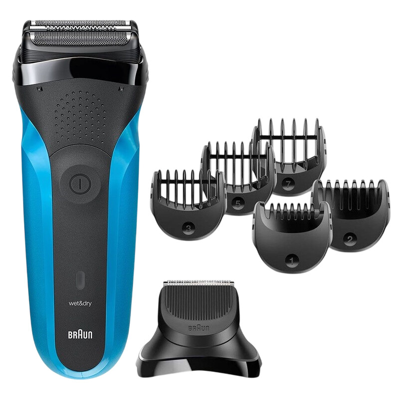 Електробритва Braun Series 3 310BT Black/Blue