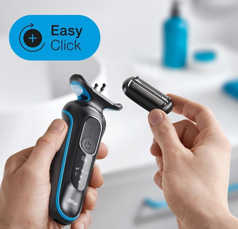 Електробритва Braun Series 5 51-B1000s Black/Blue