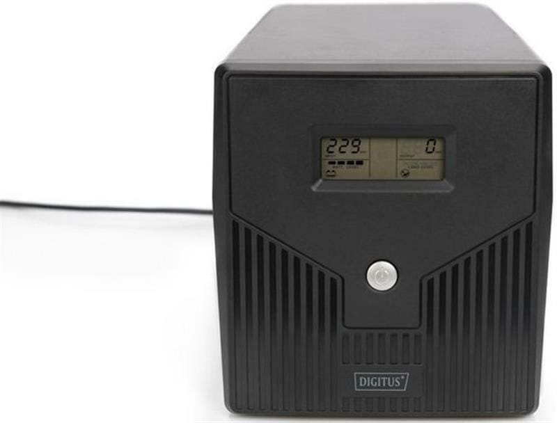 Джерело безперебійного живлення Digitus Line Interactive 1000VA, 4хSchuko, LСD (DN-170074)