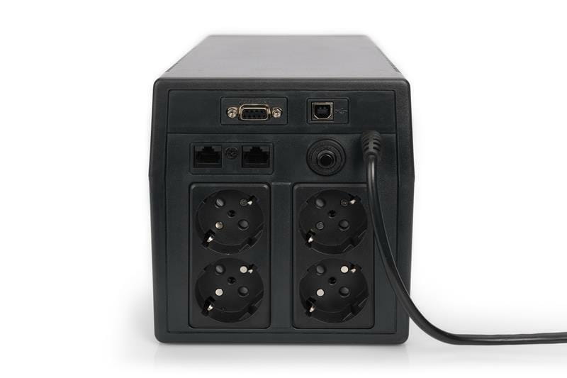 Джерело безперебійного живлення Digitus Line Interactive 2000VA, 4хSchuko, LСD (DN-170076)