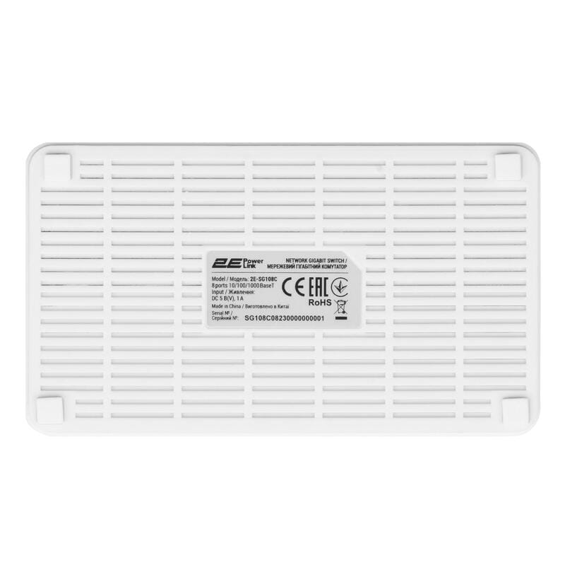 Коммутатор 2E PowerLink SG108C (8xGE, неуправляемый)