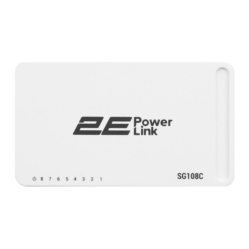 Коммутатор 2E PowerLink SG108C (8xGE, неуправляемый)