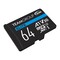 Фото - Карта памяти MicroSDXC  64GB UHS-I/U3 Class 10 Team Elite (TEAUSDX64GIV30A103) | click.ua