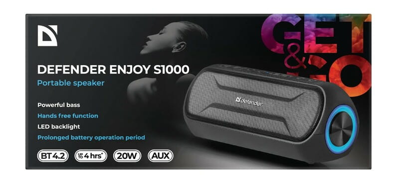 Акустическая система Defender Enjoy S1000 Black (65688)