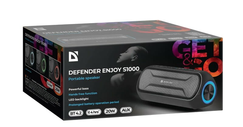 Акустическая система Defender Enjoy S1000 Black (65688)