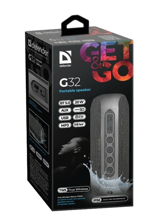 Акустическая система Defender G32 Black (65232)