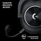 Фото - Гарнітура Logitech G Pro X2 Wireless LightSpeed Black (981-001263) | click.ua