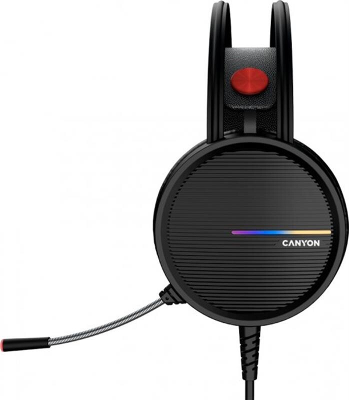 Гарнитура Canyon GH-8A Black/Orange (CND-SGHS8A)