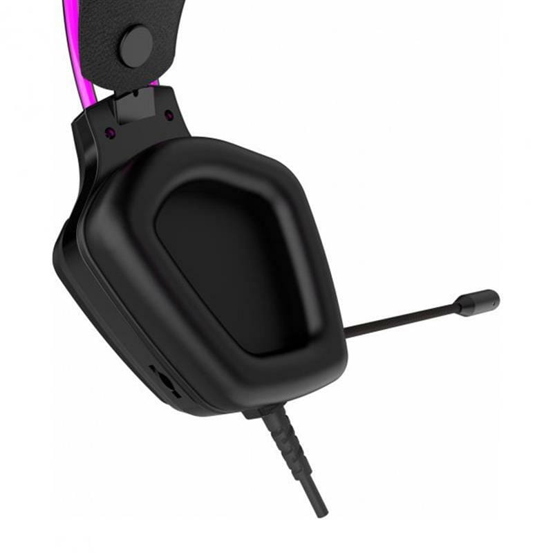 Гарнитура Canyon Darkless GH-9A Gaming 3.5 мм RGB Black (CND-SGHS9A)