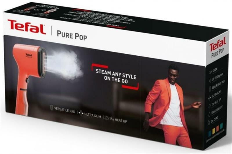 Отпариватель Tefal Pure Pop Coral DT2022E1