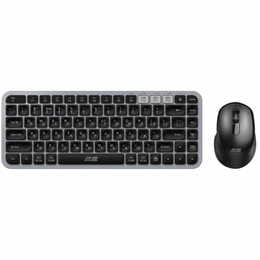 Комплект (клавіатура, миша) бездротовий 2E MK430 Grey/Black (2E-MK430WBGR_UA)