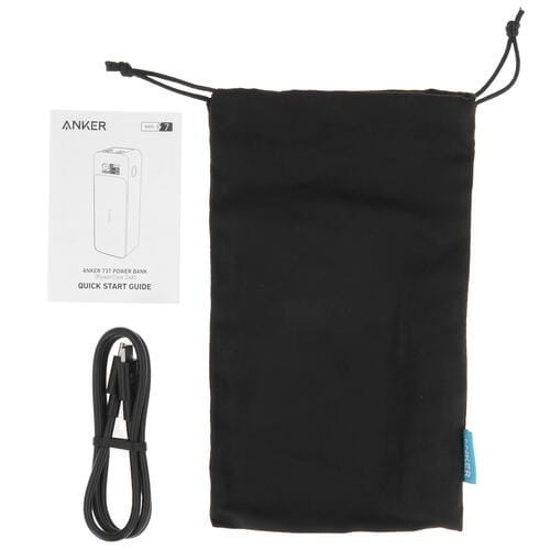 Універсальна мобільна батарея Anker PowerCore 737 GaNPrime 24000 mAh 140W Black (A1289011)