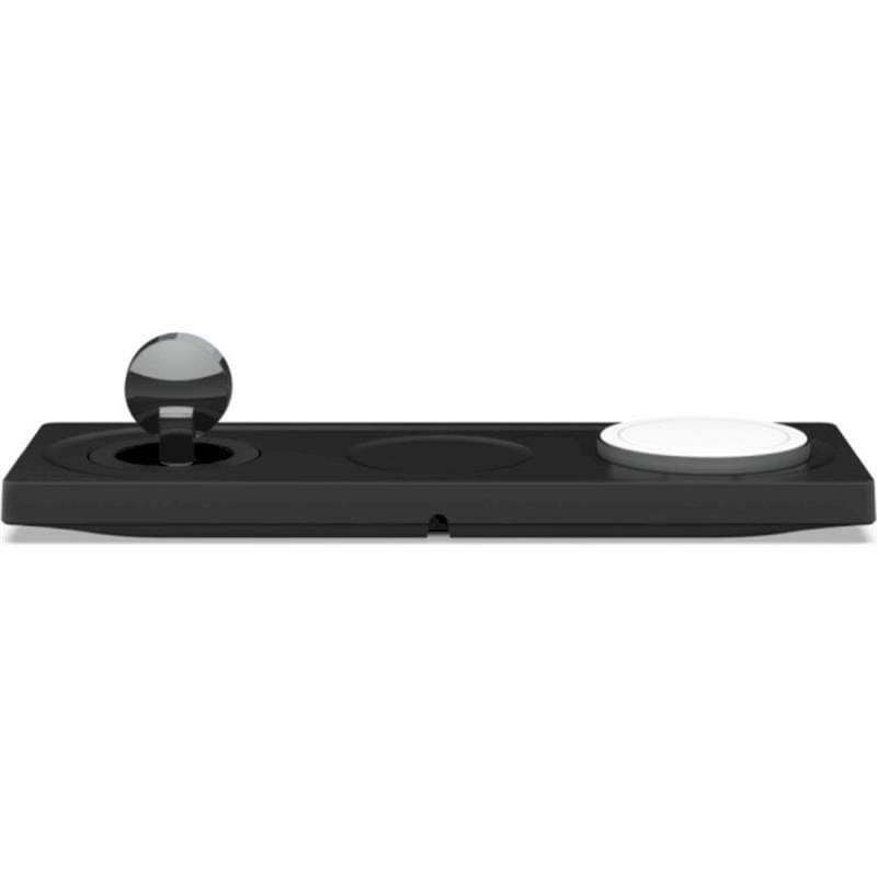 Безпровідний зарядний пристрій Belkin Boost Up Charge Pro 3-in-1 Wireless Charging Pad with MagSafe Black (WIZ016VFBK)
