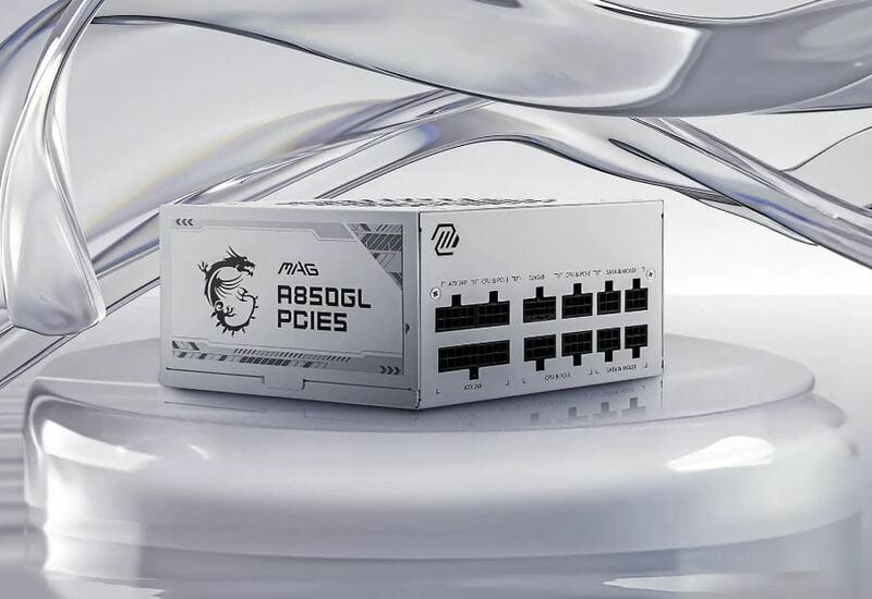 Блок питания MSI MAG A850GL PCIE5 White 850W