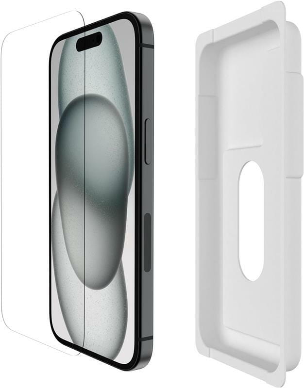 Захисне скло Belkin TemperedGlass Screen Protection для Apple iPhone 15/14 Pro (OVA135ZZ)