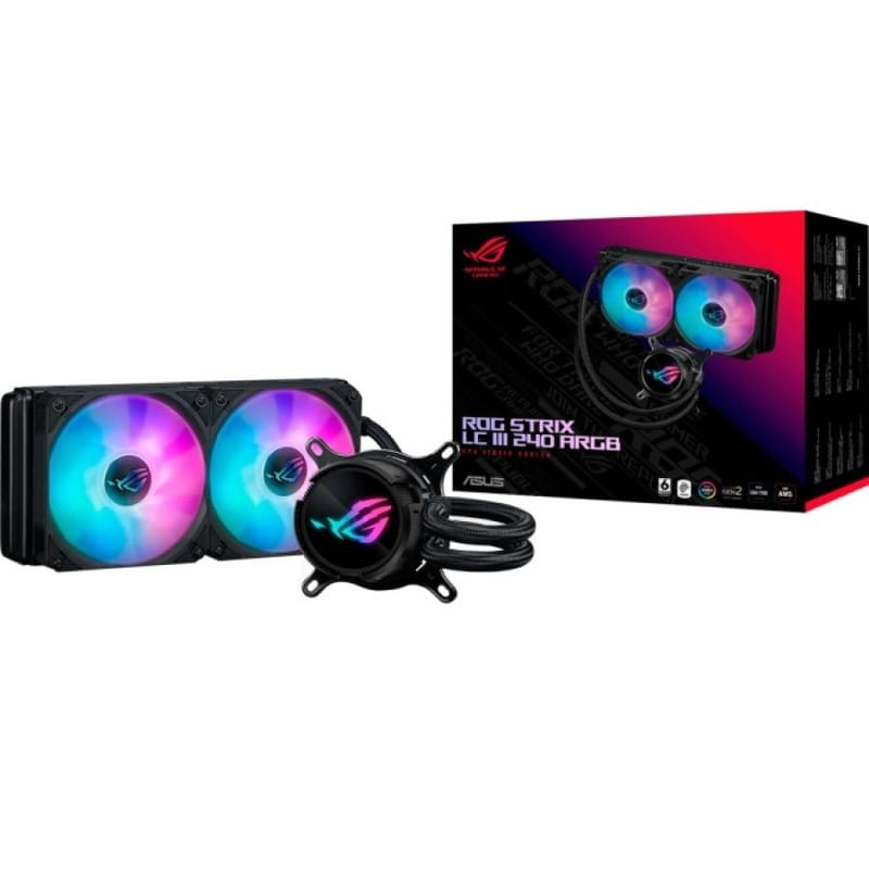 Система водяного охлаждения Asus ROG Strix LC III 240 ARGB (90RC00S1-M0UAY0)