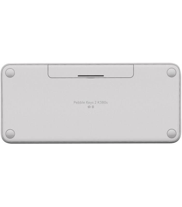 Клавiатура бездротова Logitech Pebble Keys 2 K380s White (920-011852)