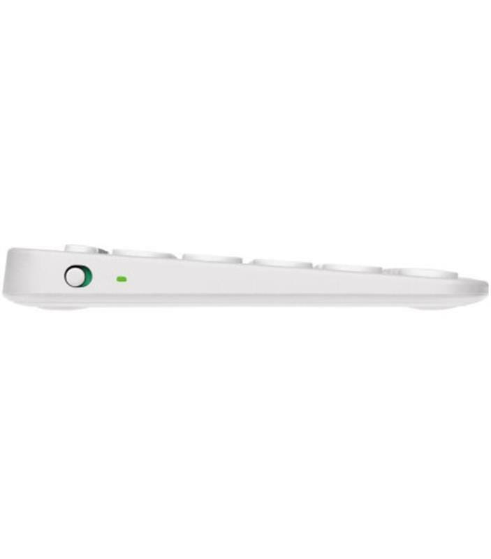 Клавiатура бездротова Logitech Pebble Keys 2 K380s White (920-011852)