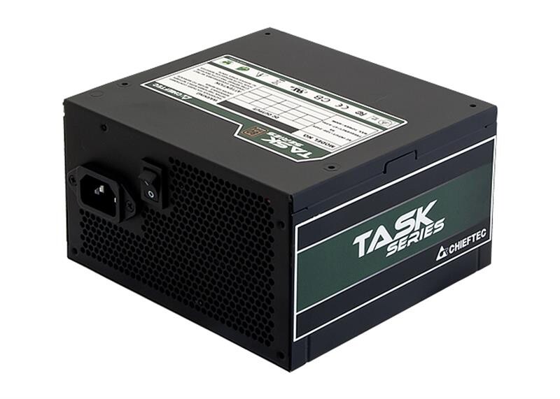 Блок питания Chieftec TPS-400S, ATX 2.3, APFC, 12cm fan, Bronze, bulk
