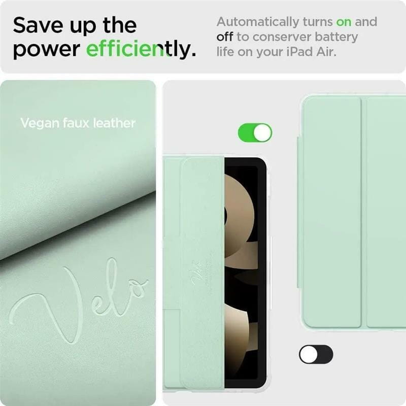 Чохол-книжка Spigen Ultra Hybrid Pro для Apple iPad Air 10.9" (2020 / 2022) Green (ACS02700)