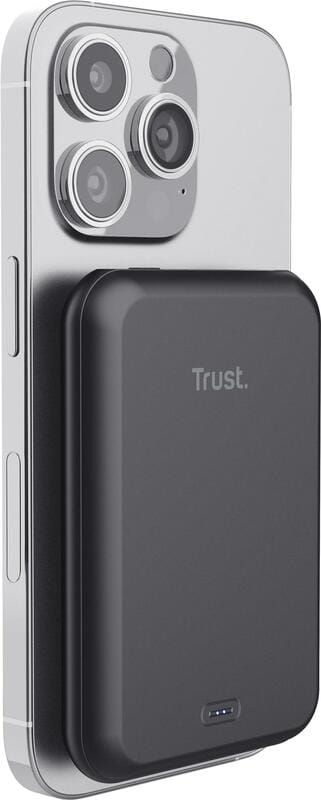 Универсальная мобильная батарея Trust Magnetic 5000mAh Black (24877)
