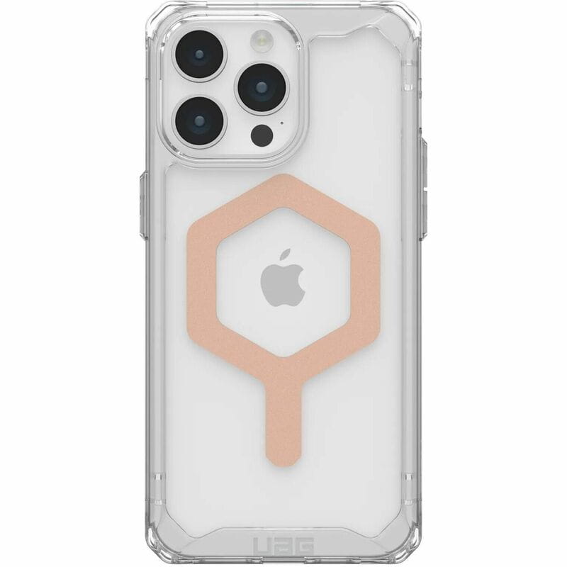Чeхол-накладка Urban Armor Gear Plyo Magsafe для Apple iPhone 15 Pro Max Ice/Gold (114305114348)