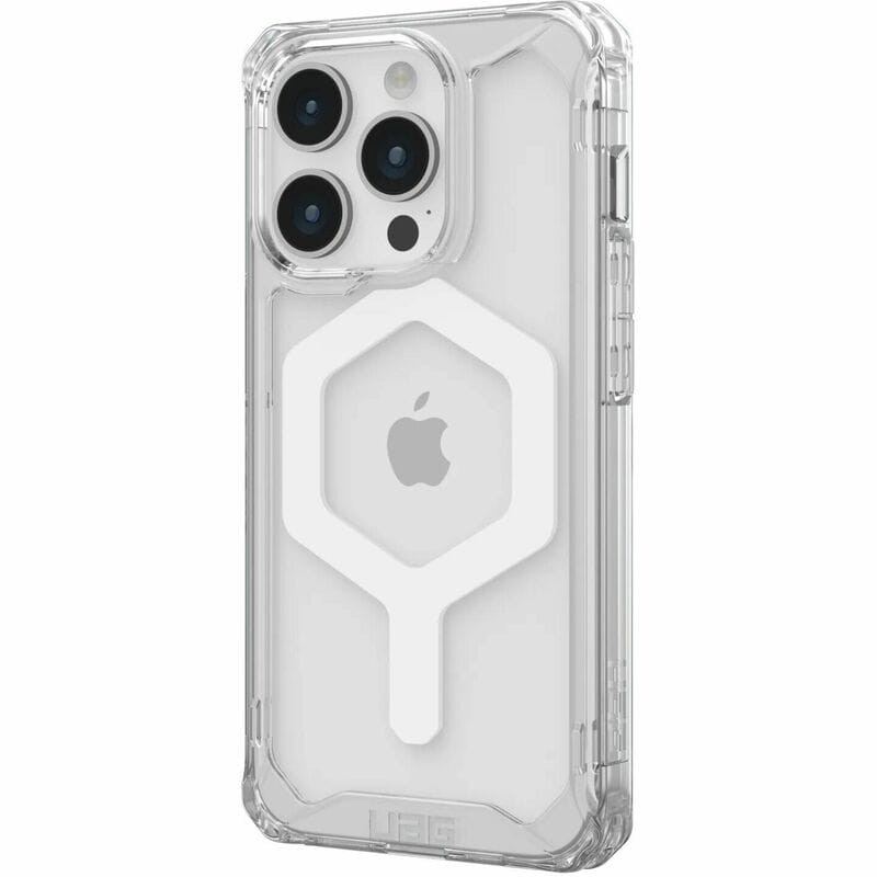 Чeхол-накладка Urban Armor Gear Plyo Magsafe для Apple iPhone 15 Pro Max Ice/Gold (114305114348)