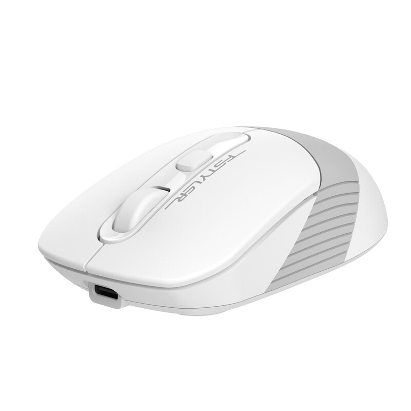 Миша бездротова A4Tech Fstyler FG10CS Air Grayish White