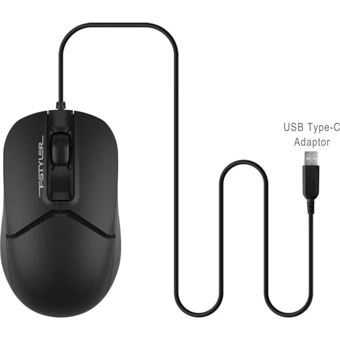 Мышь A4Tech Fstyler FM12T Black