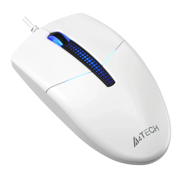 Мышь A4Tech N-530 White