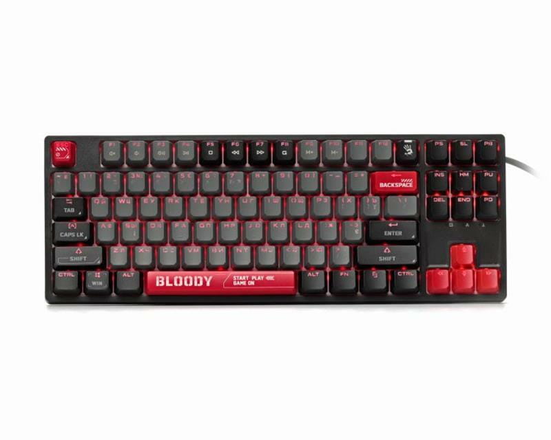 Клавіатура Bloody S87 Energy Red