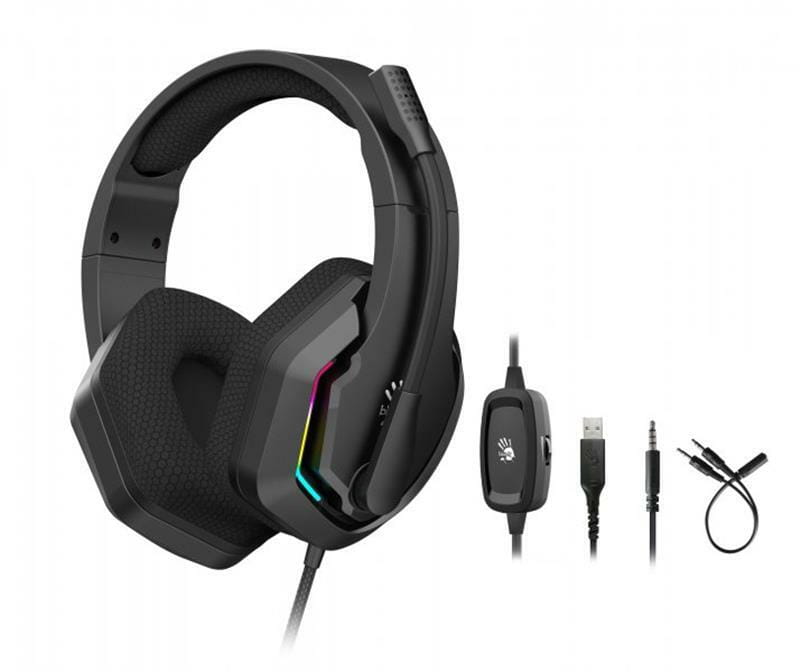 Гарнитура Bloody G260p Black