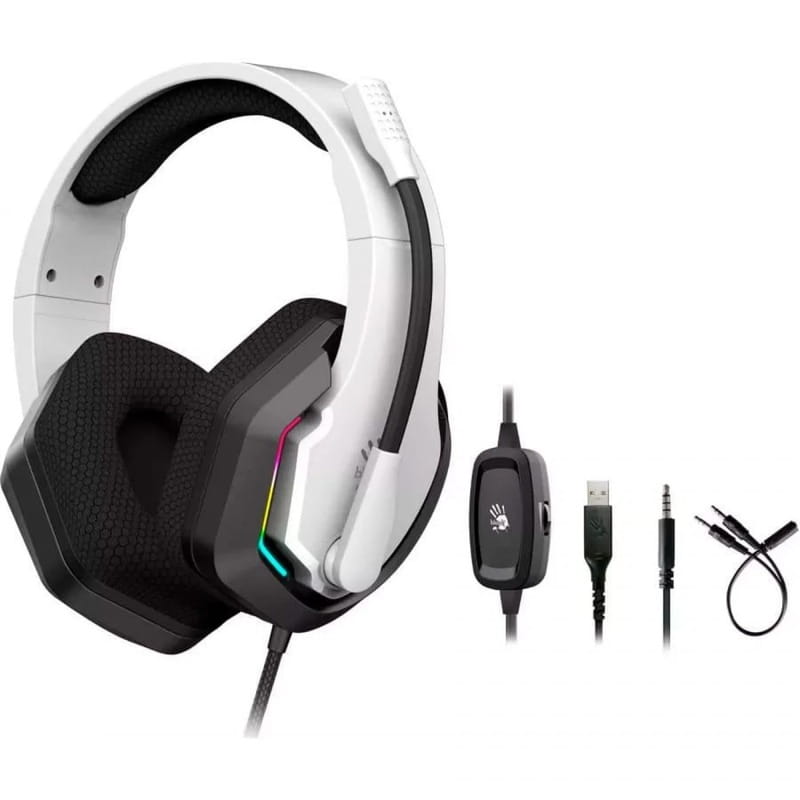 Гарнитура Bloody G260p White