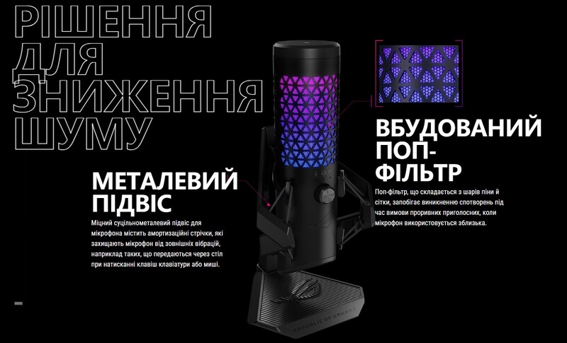 Мікрофон Asus ROG Carnyx (90YH03Z0-BAUA00)